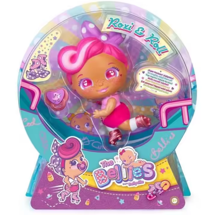 The Bellies from Bellieville  Bellie Roxy Roll muñeca de Famosa - 1