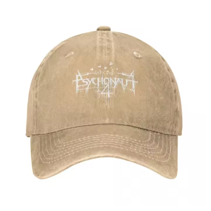 Gorro De Béisbol Psychonaut 4 Logo Retro Destrozado Para Hombres Y Mujeres Protección Solar Ajustable Para Outdoor Running Golf - 1