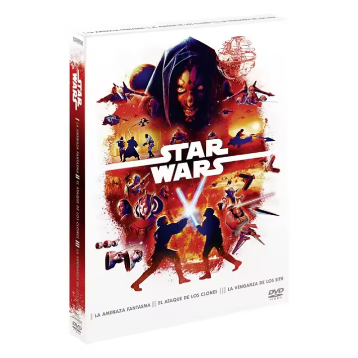 Trilogía Star Wars Episodios 1-3 (Ediciones remasterizadas) [DVD] - 1
