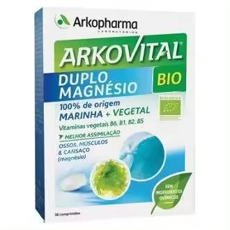 Arkopharma Arkovital Doble Magnesio Bio, 30 Comprimidos - 1