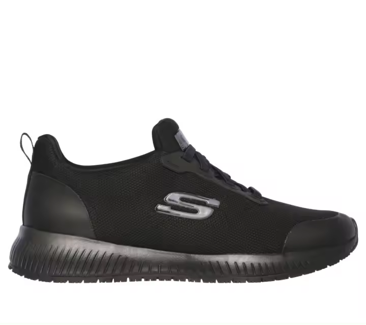 Skechers  DEPORTIVA 77222 EC/BLAK SQUAD  - Comodidad y Protección Combinadas - 1
