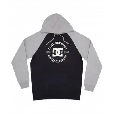 Sudadera DC Shoes Star Pilot Black-Grey Heather ADYSF03097-XKKS - 1
