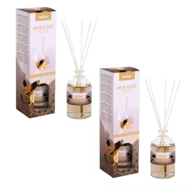 Pack 2 Mikados Fragancia intensa Palo Santo 100 ML- Prady - 1