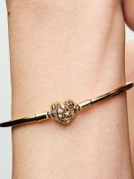 Pandora - VENTA FINAL - Brazalete con Cierres de corazón Celestial-Baño de Oro de 14 K - details 0