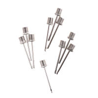 10pcs Agujas De Inflado De Alta Calidad Para Baloncesto Fútbol Y Balonmano Piezas De Repuesto Para Bomba De Aire - details 4