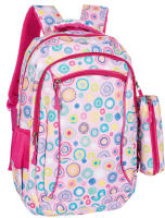 J.S ONDO MOCHILA TIPO TELA PARA MUJER Mochila Escolar Mochila de Viaje Negocios Trabajo Diario Antirrobo Impermeable Grande Mochila Ordenador ESTAMPADO - details 0