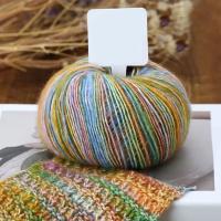 Hilo De Crochet Suave Para Invierno DIY Tejido a Mano Con Algodón Mohair Yarn Para Pasteles Ropa Gorro Cuello Largo - details 13