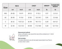 Correa Para Mascotas Ajustable Y Antirrompida De Talle Suave Transpirable Tipo Chaleco Para Perros Y Gatos Pequeños Con Correa Para El Cuello Y La Espalda - details 4