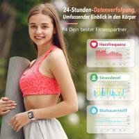 Reloj Inteligente Mujer Hombre, 1.85" Smartwatch con Llamadas Bluetooth, 140+ Modos Deportivos Smart Watch con SpO2/Pulsómetro/Monitor de Sueño/Podómetro, Impermeable IP68 Smart Watch Para Android iOS - details 6