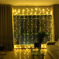 Luces De Encaje LED Con Control Remoto Para Decoración De Hogar Patio Fiesta Boda Exterior Color Blanco Cálido Y Blanco - details 5