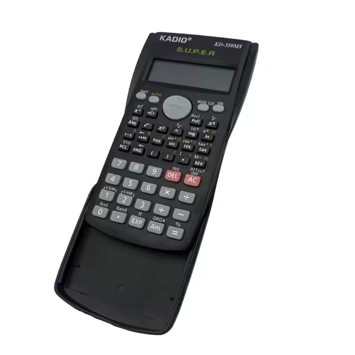 Calculadora científica 240 cálculos función 12 dígitos pantalla doble escuela de negocios oficina Calculadora de bolsillo - 1