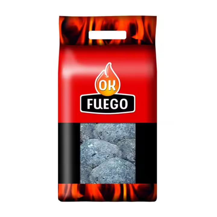 Lava barbacoa 4 kg saco - 1