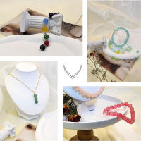 Kit De Hileras De Cuentas De Vidrio Para Joyería 1200PCS 48 Compartmentes 24 Colores 8mm Cuentas Redondas Para Pulseras - details 5