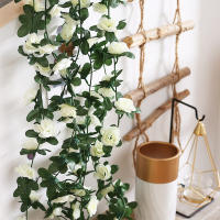 Vine De Rosas Artificiales De Seda 250CM Para Decoración De Hogar Y Jardín Centros De Mesa De Comida Decoración De Navidad Y Fiesta De Primavera Y Otoño - details 6