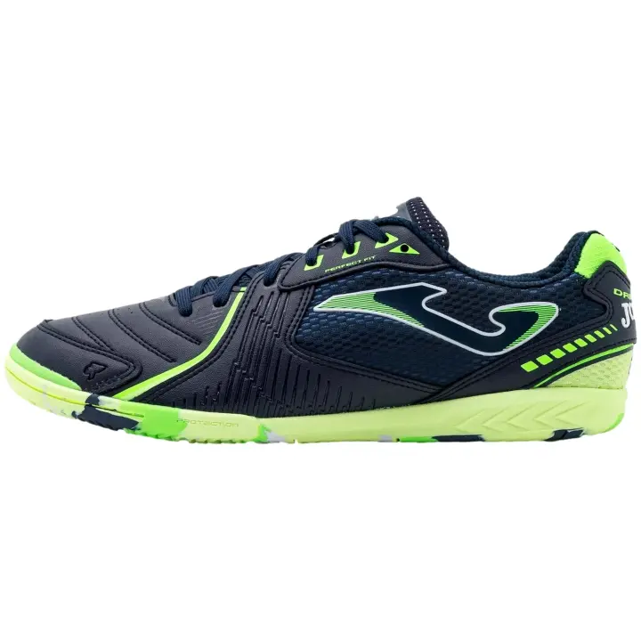 Zapatillas Joma modelo Dribling 2303 Marino Amarillo Indoor - 1