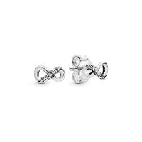 Pendientes colgantes Pandora de plata de ley S925 con caja original - details 1