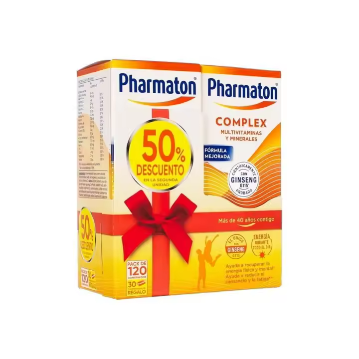 PHARMATON COMPLEX PACK (2x60) 120COMPRIMIDOS - 1