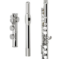 FLUTE TRANVERSAL PROFESSIONAL SLADE 16 AGujeros C Llave C Clave E Mecanismo Material De La Superficie Niquelado Cupro-níquel - details 3