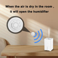 Monitor De Calidad Del Aire Inteligente WiFi Tuya Con Sensor De Formaldehído VOC CO2 Temperatura Humedad Para Escena Doméstica - details 3