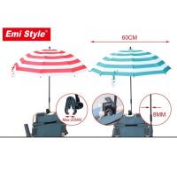 Sombrilla con pinza para silla de playa, Φ 60cm Sombrilla para silla de playa Reclinable, 60 cm, con pinza ajustable, parasol para silla 【colores surtidos】（Silla no incluida） - details 0