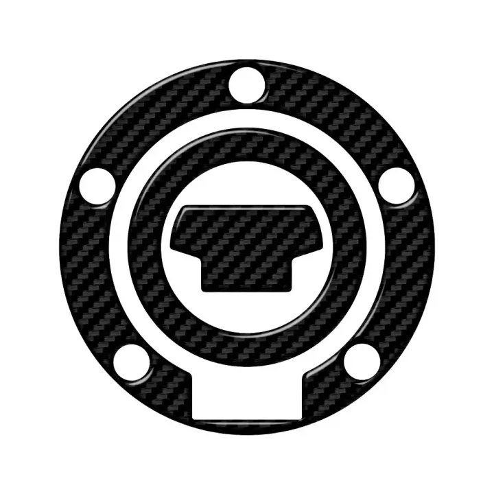 Etiqueta De Protección Para Tanque De Combustible De Motocicleta Para Modelos Yamaha 2000-2016 R1 R1M R6 FZ1 FZ6 FZ8 MT07 MT09 PVC+Resina 3D Apariencia De Carbono - 1