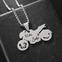 Collar De Moda De Acero Inoxidable Para Motocicleta Colgante Unisex Joyería De Rock Y Hip Hop Para Fiestas Y Viajes - details 2