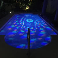 Luz Submarina Para Piscina En Forma De Pez 4 Colores 5 Modos Proyector Flotante Decorativo Para Fiesta De Piscina Y Jardín - details 9