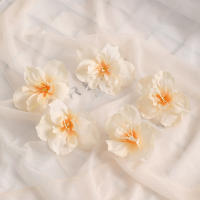 10/20 Piezas Flores Artificiales De Seda 6.5CM Para Decoración De Hogar Bodas Y Scrapbooking Cabezas De Rosas Para Artesanía Y DIY - details 10