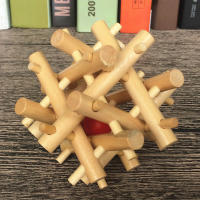 Rompecabezas Tridimensional De Madera Kongming Lock Desafío Cerebral Para Adultos Regalo De Inteligencia Para Niños Juego De Descompresión Para Oficina - details 1