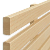 DHOME Cabecero de Madera reciclada DM Estilo Japones con Patas Cama Palets Herrajes incluidos - details 5