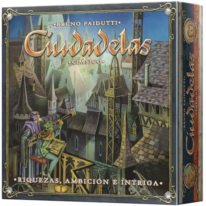 Juego de mesa asmodee ciudadelas clasico pegi 10 - 1
