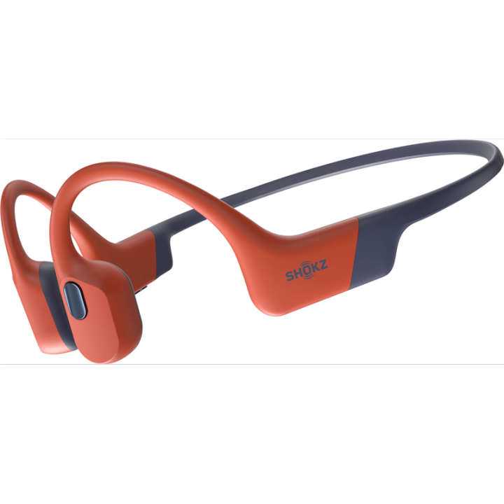 SHOKZ OpenSwim Pro Auriculares Inalámbrico Banda para cuello Deportes Bluetooth Negro, Rojo