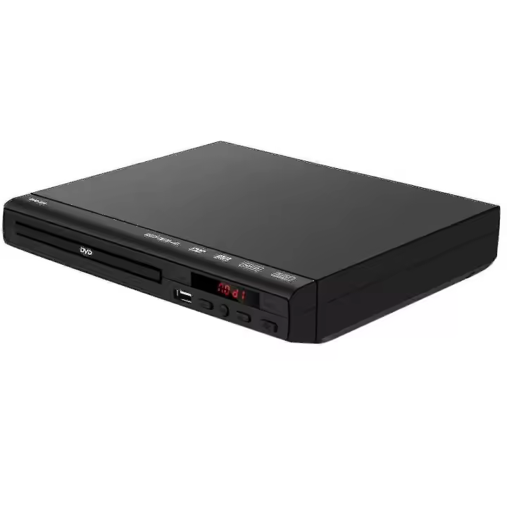 Dvd Player compatible Tv, All Region Free Dvd Cd Discs Player Av Output Built-in / Ntsc, Usb Input, Remote(+b - 1