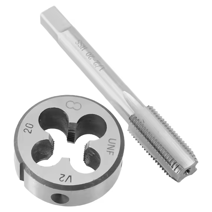 Juego De Taladro Y Herradura Durable HSS 1/2-20 UNF Para Dispositivo De Fosa Interna Ideal Para Fosa O Dispositivo De Fosa - 1