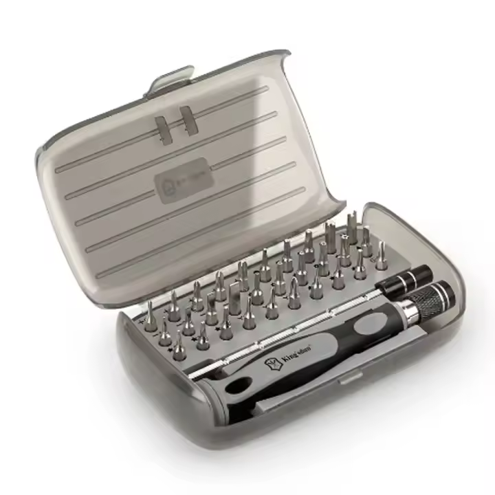 Nuevo Kit De Destornilladores Magnéticos De Precisión 32 En 1 Con Mango Telescópico Removible Para Herramienta De Oficina Y Hogar - 1