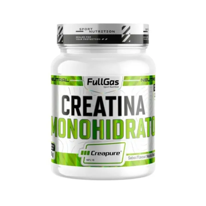 FullGas Sport Creatina Creapure | Creatina Monohidrato Pura | Aumenta Fuerza y Rendimiento Deportivo - 1