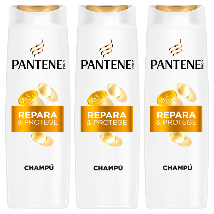 Pantene | Pack de Pantene Repara y Protege Nutri Pro-V, para cabello débil y dañado, Combate los signos del daño 3x625ML