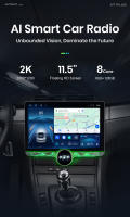 Junsun 11.5" QLED 2K Radio Android 13 CarPlay Auto para BMW E46 M3 318/320/325/330/335 1998 1999 2000 2001 2002 2003 2004 2005 2006 sistema multimedia inteligente con CarPlay - details 3