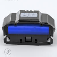 Linterna Frontal Con Sensor De Movimiento LED Blanco Potente Para Camping Y Pesca Lámpara De Cabeza Roja Con Modo De Destello - details 5
