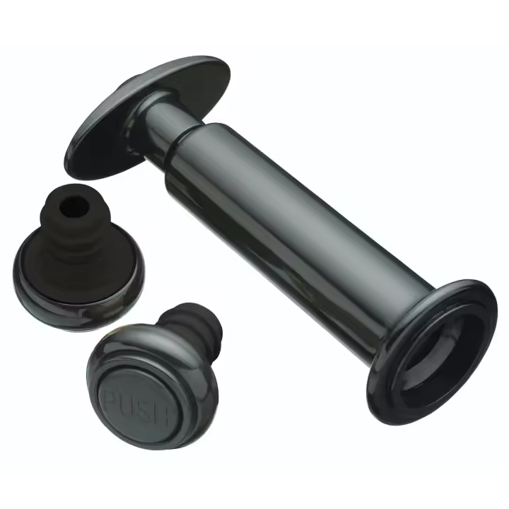 BarCraft – Tapones de Vino con Cierre Hermético y Bomba de Vacío, Caja Regalo, Juego de 3 Unidades - 1