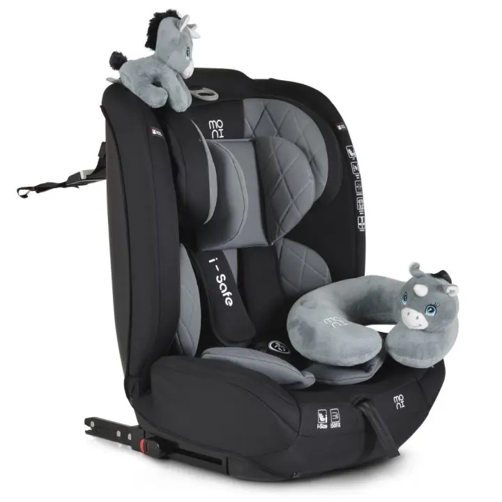 MONI Silla de auto ISAFE I-Size (76-150 cm) con Isofix de Moni - 1