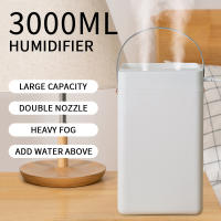 Humidificador USB De 3000ML Con Doble Salida De Spray Aromaterapia De Mist Frío Para Hogar Y Oficina Protección De Apagado Al Aumentar El Nivel De Agua - details 0