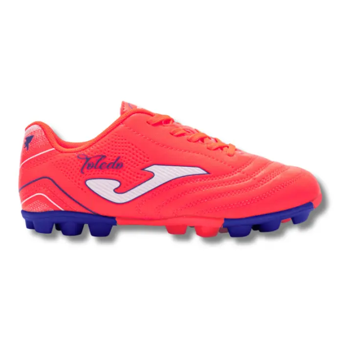 Botas Fútbol Niños Joma Toledo JR 2507 Coral Resistentes-TOJS2507HG Joma - 1
