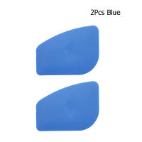 2Pcs Herramientas De Instalación De Vinilo Para Coche Limpia Pantalla Azul Suave Y Raspador Rosa Duro Para Angulos Y Ralladuras - details 11