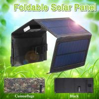 Panel Solar Plegable De 20W 5V Impermeable Para Carga De Batería De Teléfono Móvil Panel Solar De Células USB - details 8