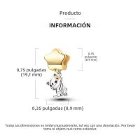 Encantadores Colgantes De Animales De Plata Para Mujer Joyería De Pulsera Y Collar Con Encantos De Pingüino Y Aguacate Pulsera De Bangle - details 138