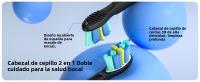 Cepillo De Dientes Eléctrico Seago Para Adultos Con 3 Modos De Limpieza Cabezales De Repuesto Con Recordatorio Diseño Ergonómico Tres Colores Incluye Batería Recargable - details 4