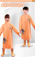 Chaqueta Impermeable Para Niños Con Mochila Dinosaurio Y Unicornio PVC Divertida Y Práctica Ropa Para Lluvia De Niños - details 22