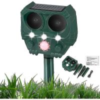 Repelente de zorro ultrasónico, energía solar y disuasión de animales a prueba de agua, linterna y USB recargable - details 4
