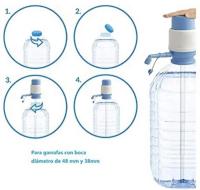 Dispensador Agua para garrafas, Bomba Dispensador de Agua Manual, Dosificador Agua garrafas Compatible con Botellas de 5 6 8 10 y 12 litros  para Botellas con el tapón diámetro 38mm y 48mm - details 3
